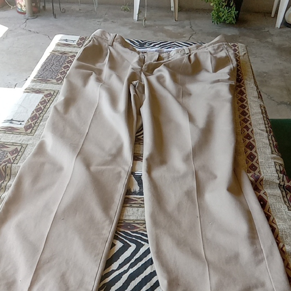 NAUTICA MEN'S KHAKI PANTS